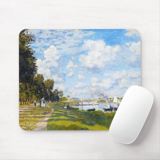 Das Becken in Argenteuil Claude Monet Mousepad (Mit Mouse)