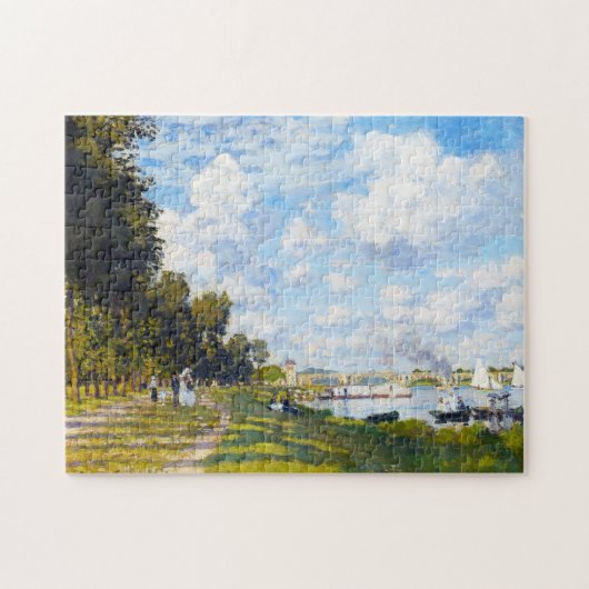 Das Becken in Argenteuil Claude Monet Puzzle (Horizontal)
