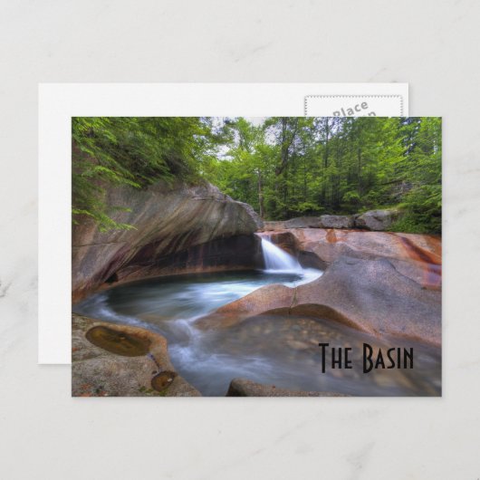 Das Becken Postkarte (Vorne/Hinten)