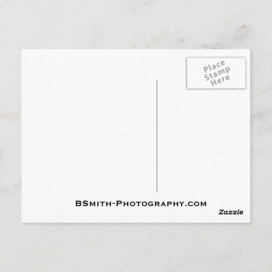 Das Becken Postkarte (Rückseite)