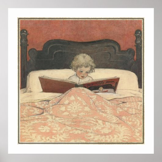 Das Bed-Time-Buch von Jessie Willcox Smith Poster (Vorne)
