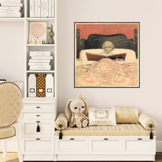 Das Bedtime-Buch von Jessie Willcox Smith Poster