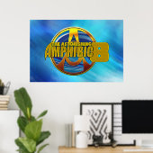 Das beeindruckende Amphibic 8 Limited Edition Post Poster (Heimbüro)