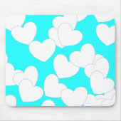 Das beeindruckende türkisfarbene Mousepad mit dem  (Vorne)