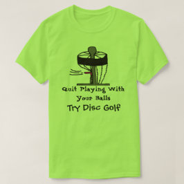 Das beendigte Spielen mit Bällen versuchen T-Shirt