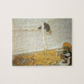 Das Beethoven-Fries: Die Sehnsucht für Glück Puzzle (Horizontal)