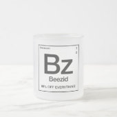 Das Beezid Element Mattglastasse (Mittel)