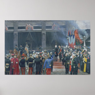 Das Begräbnis von Louis Pasteur Poster