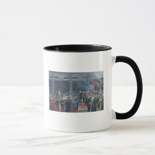 Das Begräbnis von Louis Pasteur Tasse (Rechts)
