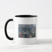 Das Begräbnis von Louis Pasteur Tasse (Links)