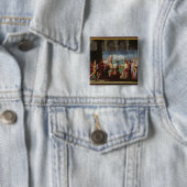 Das Begräbnis von Marat in der alten Kirche Button (Beispiel)