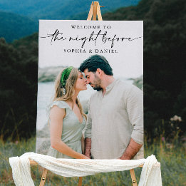 Das Begrüßungs-Foto der Nacht vor der Probe