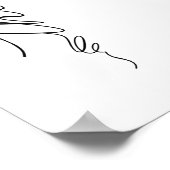 Das Begrüßungszeichen vor dem Foto Poster (Ecke)