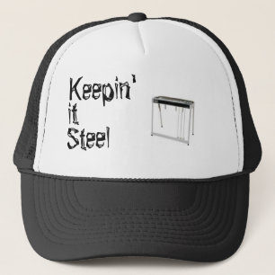 Das Behalten ist Stahl Truckerkappe