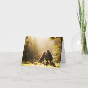 Das Beileid der besten Freunde des Menschen Karte