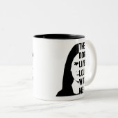 Das bekannteste ACB, das Dogma lebt in mir Zweifarbige Tasse (VorderseiteRechts)