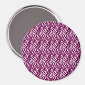 Das belebte Stadtleben.... Magnet (Vorderseite/Rückseite)