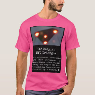 Das belgische Ufo-Dreieck 1990 T-Shirt