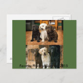 Das beliebteste Foto von 2015: Postkarte (Vorne/Hinten)