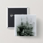 Das Bellerophon an Plymouth-Ton Button (Vorne & Hinten)