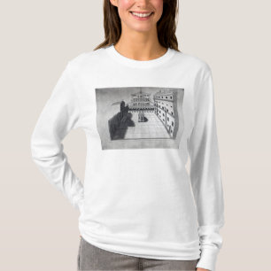 Das belvedere-Gericht in alten St Peter Rom T-Shirt