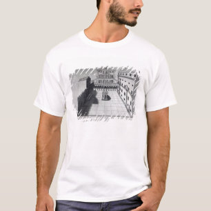 Das belvedere-Gericht in alten St Peter Rom T-Shirt
