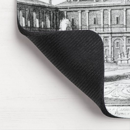Das belvedere-Gericht in Vatikan Rom Mousepad (Ecke)