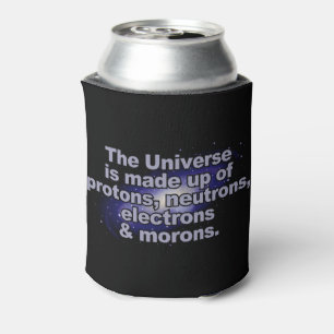 Das benutzerdefinierte Monogramm "Universum" kann Dosenkühler