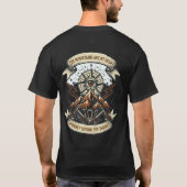 Das Berge Rufende T-Shirt – Wanderabenteuer (Rückseite)