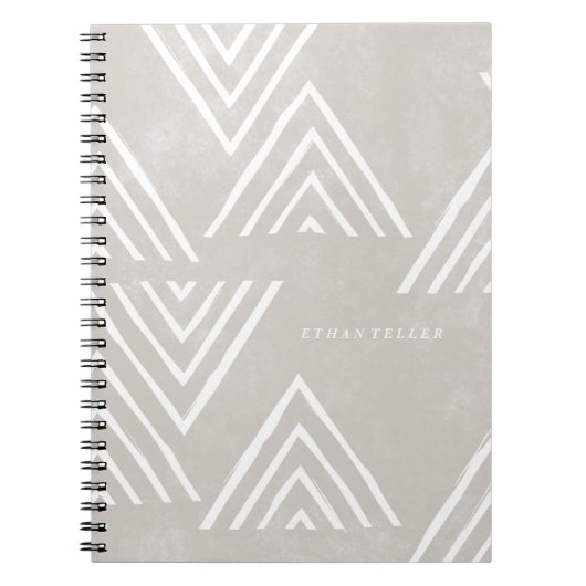 Das Bergoberblatt - Zement Notizblock (Vorderseite)