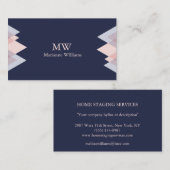 Das berufliche Geschäft der Visitenkarte (Vorne/Hinten)