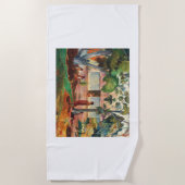 Das berühmte Bild "Large Tree" ist farbenfroh und  Strandtuch (Vorderseite)