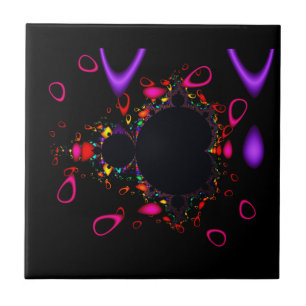 Das berühmte Full Mandelbrot Set Fraktal Art Fliese