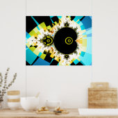 Das berühmte Full Mandelbrot Set Fraktal Art Poster (Küche)