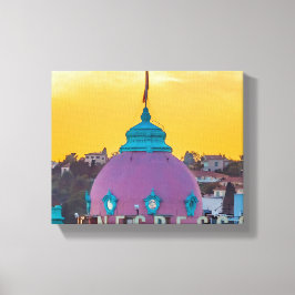 Das berühmte Luxushotel Negresco in Nizza Leinwanddruck