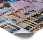 Das berühmte Luxushotel Negresco in Nizza Poster (Ecke)