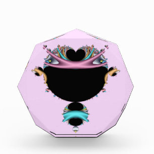 Das berühmte Mandelbrot Set Fraktal Art Fotoblock