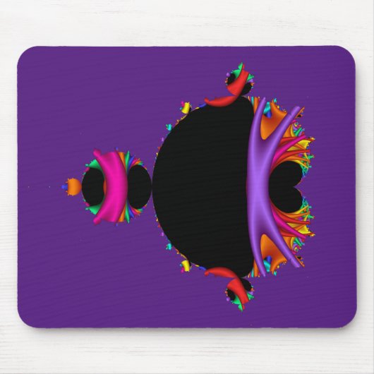 Das berühmte Mandelbrot Set Mouse Pad Mousepad (Vorne)