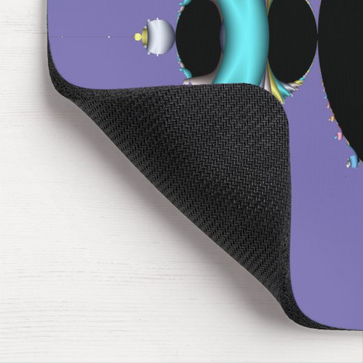 Das berühmte Mandelbrot Set Mouse Pad Mousepad (Ecke)