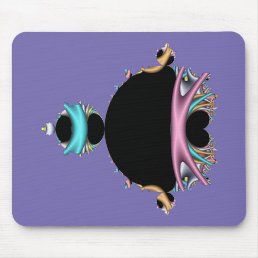 Das berühmte Mandelbrot Set Mouse Pad Mousepad (Vorne)