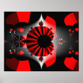 Das berühmte Mandelbrot-Set Poster (Vorne)