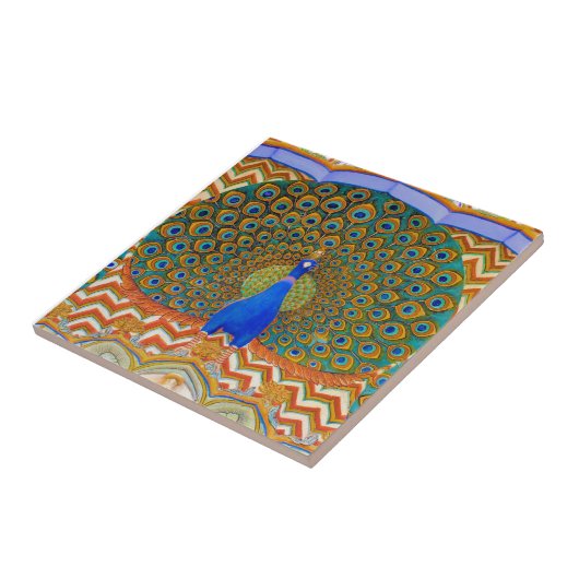 Das berühmte Pfauentor Fliese (Seite)