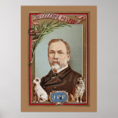 Das berühmte Portrait Louis Pasteur Historisch Poster (Vorne)