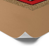 Das berühmte Portrait Louis Pasteur Historisch Poster (Ecke)