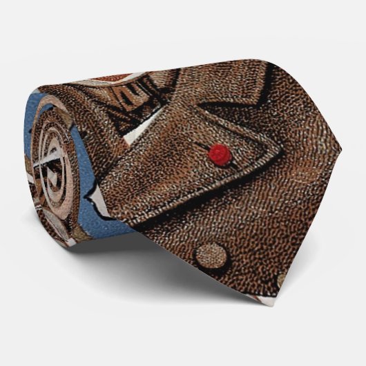 Das berühmte Portrait Louis Pasteur Krawatte (Gerollt)