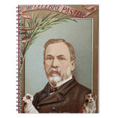 Das berühmte Portrait Louis Pasteur Notizblock (Vorderseite)