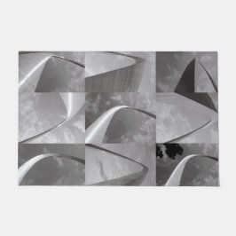 Das berühmte Tor zum West St. Louis Arch Fußmatte