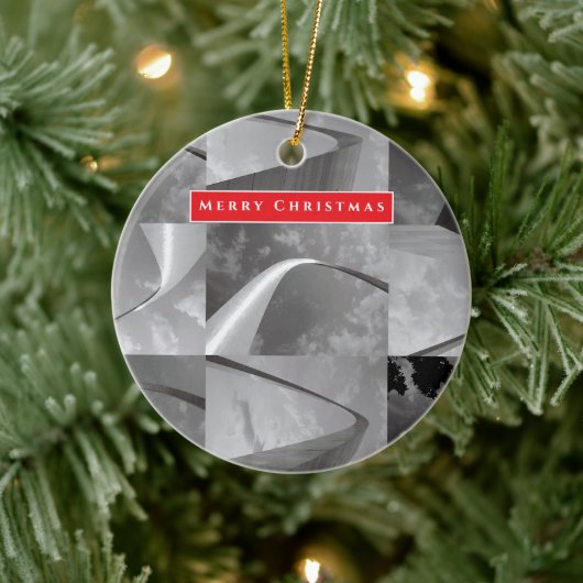 Das berühmte Tor zum Westbogen Keramik Ornament (Baum)