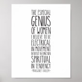 Das besondere Genie der Frauen, Margaret Fuller Poster (Vorne)