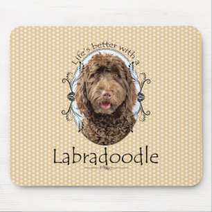 Das bessere Labradoodle-Mousepad des Lebens Mousepad